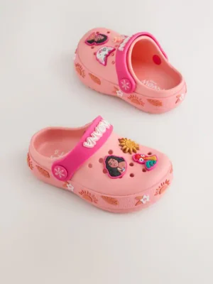 Peach Disney Moana Clogs