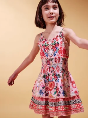 River Island Red Mexicana Cami Mini Dress