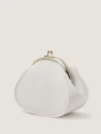 Monsoon White Rosette Clip Frame Bag