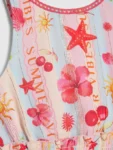 River Island Pink La Mer Scalloped Sun Dress
