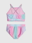 River Island Blue Ombre Sequin Shell Bikini