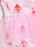 River Island Pink Strawberry Bow Tutu Swimsuit