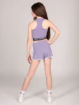 Pineapple Purple Sporty Shorts