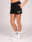 Pineapple Black Pocket Shorts