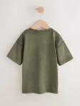 Khaki Green Top Gun Short Sleeve T-Shirt