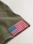 Khaki Green Top Gun Short Sleeve T-Shirt