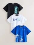 Baker by Ted Baker 3 Pack T-Shirts