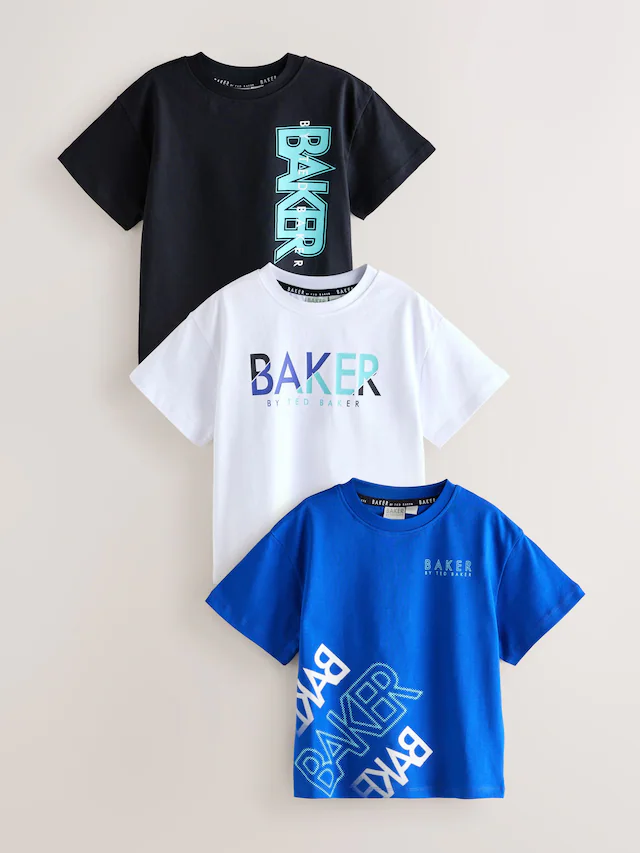Baker by Ted Baker 3 Pack T-Shirts