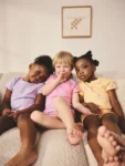 Pastel Polka Dot Short Pyjamas 3 Pack