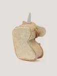 Monsoon Gold Ella Sequin Flower Unicorn Bag