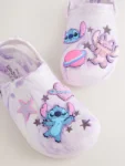 Lilac Purple Marble Lilo & Stitch Clogs