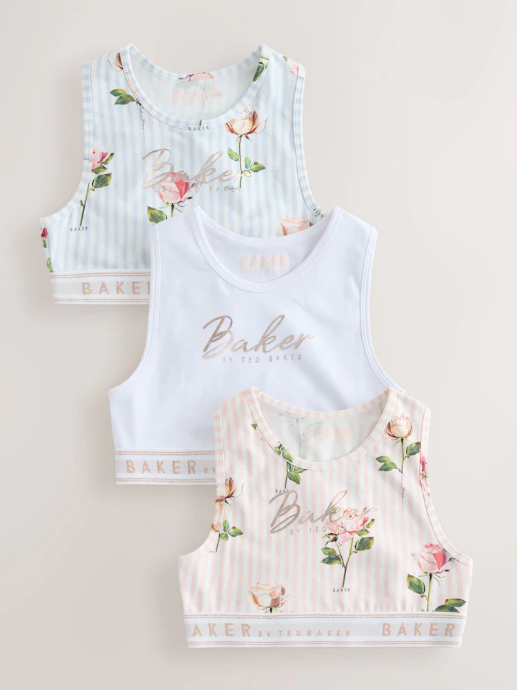 Baker by Ted Baker Crop Tops 3 Pack