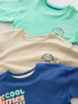 Blue/Stone/Mint Good Times Short Pyjamas 3 Pack