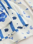 Blue floral Snuggle Short Pyjamas 3 Pack