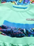 Green/Blue Minecraft Short Pyjamas 2 Pack