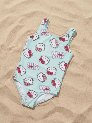 Vanilla Underground Blue Hello Kitty One Piece Swimming Costume