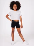 Pineapple Black Tape Band Girls Jersey Hotpant Shorts