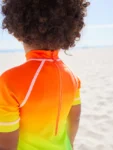 Rainbow Dip Dye Sunsafe All-In-One Swimsuit