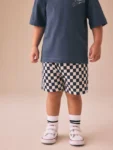 Blue Jersey Shorts