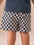 Blue Jersey Shorts