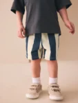 Navy Jersey Shorts