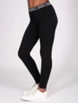 Pineapple Black Tape Waist Leggings