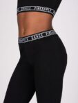 Pineapple Black Tape Waist Leggings