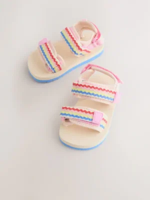 Multi Bright Trekker Sandals