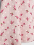 River Island Pink Floral Collar Flare Dress
