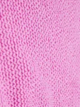 River Island Pink Colour Block Textured Logo Swimsuit