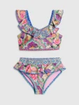 River Island Purple Del Maar V-Neck Bikini