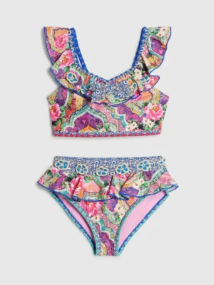 River Island Purple Del Maar V-Neck Bikini