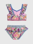 River Island Purple Del Maar V-Neck Bikini