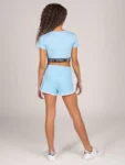 Pineapple Blue Sporty Shorts