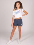 Pineapple Grey Pocket Shorts