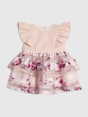 River Island Purple Floral Occasion Dress