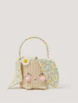 Monsoon Brown Flopsy Bunny Basket Bag