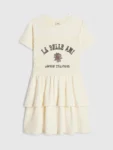 River Island Cream La Belle Rara Dress