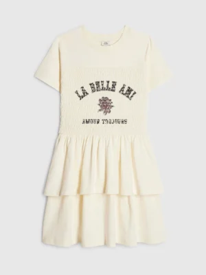 River Island Cream La Belle Rara Dress