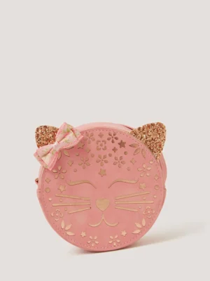 Monsoon Pink Round Cat Bag