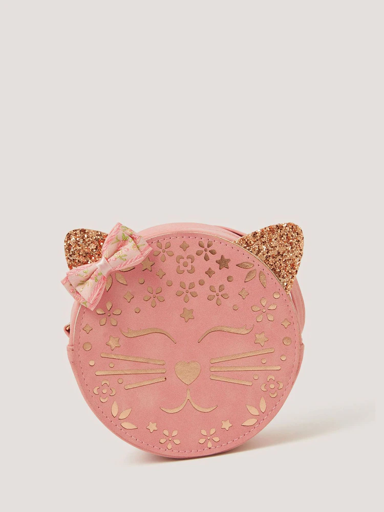 Monsoon Pink Round Cat Bag