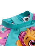 Character Blue PAW Patrol Skye Long Sleeve Floral Print Swimsuit