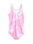 Vanilla Underground Pink Girls Disney Lilo & Stitch Multicoloured Stitch Swimsuit