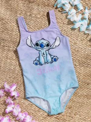 Vanilla Underground Multi Girls Disney Lilo & Stitch Multicoloured Stitch Swimsuit