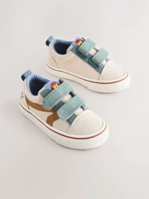 Neutral Wide Fit (G) Touch Fastening Trainers