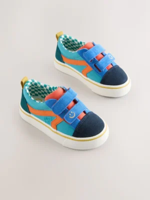 Multi Bright Standard Fit (F) Touch Fastening Trainers