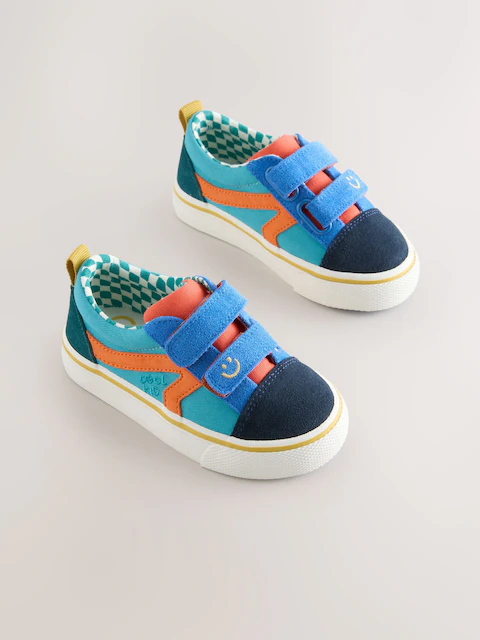 Multi Bright Standard Fit (F) Touch Fastening Trainers