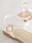 Ivory Embellished Occasion Sandals