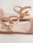 Rose Gold Occasion Sandals