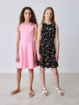 Baker by Ted Baker Polka Dot Printed Jersey Dresses 2 Pack